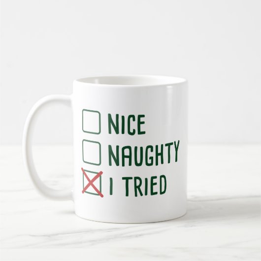 Ik heb geprobeerd koffiemok (Links)