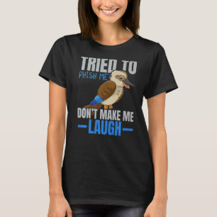 Ik heb geprobeerd me niet te lachen van Bird Kooka T-shirt