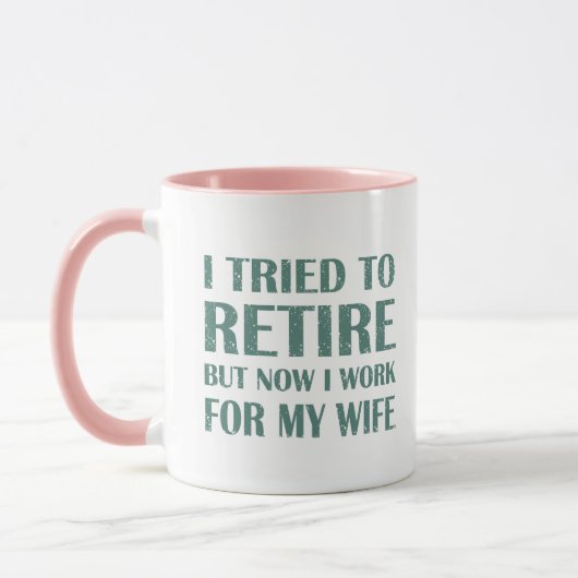 Ik heb geprobeerd om Funny Retirement Gifts voor m Mok (Links)