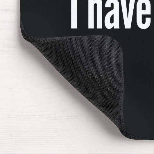 Ik heb gesproken muismat (Hoek)