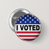 Ik heb gestemd - Button (Voorkant /achterkant)