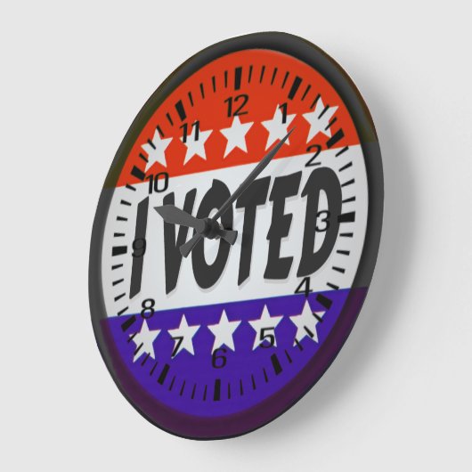 Ik heb gestemd grote klok (Hoek)