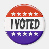 Ik heb gestemd magneet (Voorkant)