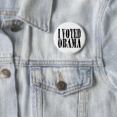 Ik heb gestemd over de OBAMA-knop Ronde Button 5,7 Cm (In situ)