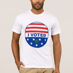 Ik Heb Gestemd – Patriottische Verkiezingssticker  T-shirt