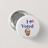 IK HEB GESTEMD RONDE BUTTON 3,2 CM (Voorkant /achterkant)