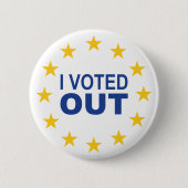 Ik heb gestemd ronde button 5,7 cm (Voorkant)