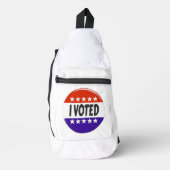 Ik heb gestemd sling bag (Voorkant)