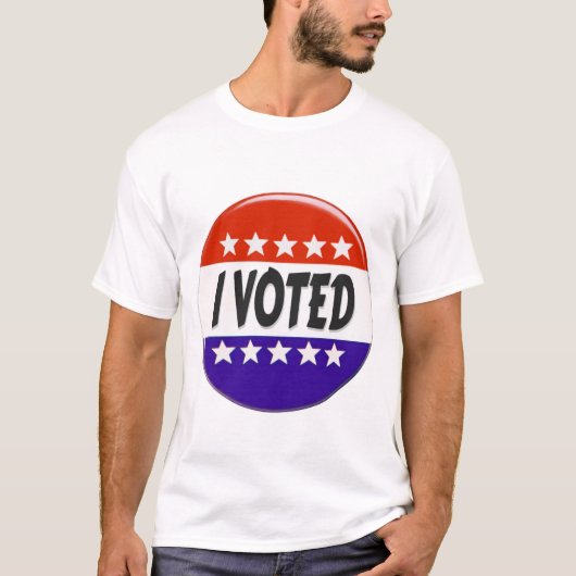 Ik heb gestemd t-shirt (Voorkant)