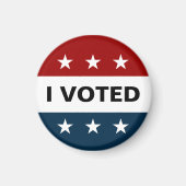 Ik heb gestemd voor 2024 verkiezingen magneet (Voorkant)