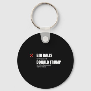 Ik heb gestemd voor Big Doge D.O.G.E _ US Big Pres Sleutelhanger