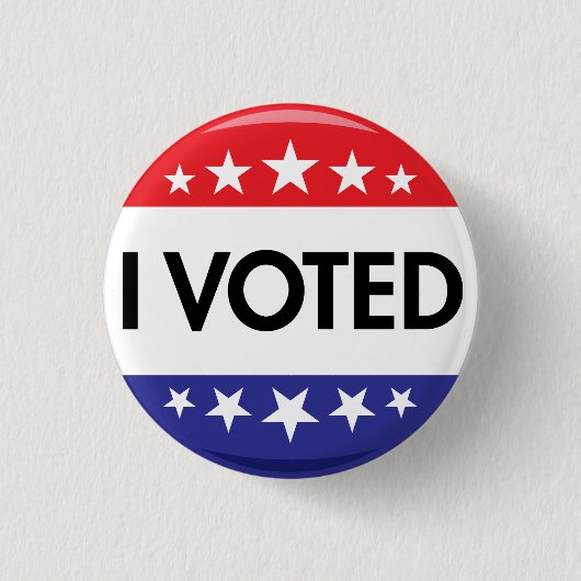 Ik heb gestemd voor de Button 2020-verkiezingen (Voorkant)