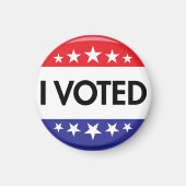 Ik heb gestemd voor de Button 2020-verkiezingen Magneet (Voorkant)