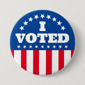 Ik heb gestemd voor de verkiezing van de Button va (Voorkant)