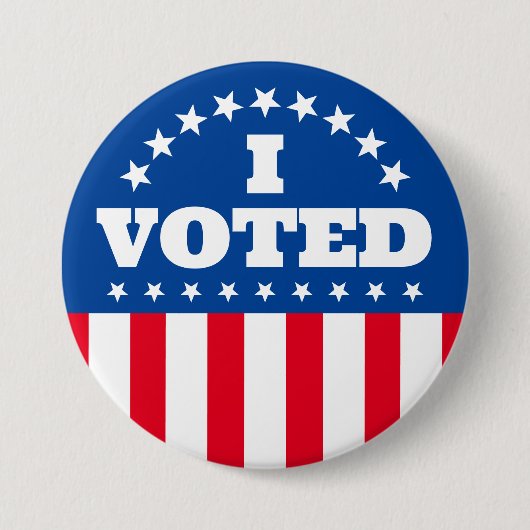 Ik heb gestemd voor de verkiezing van de Button va (Voorkant)