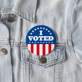 Ik heb gestemd voor de verkiezing van de Button va