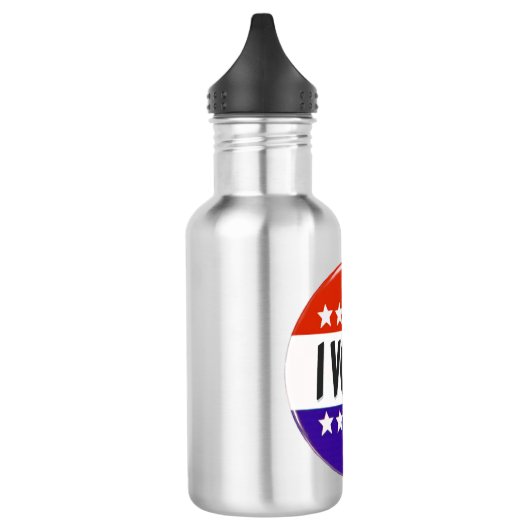 Ik heb gestemd waterfles  (Links)