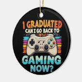 Ik heb gestudeerd en kan nu teruggaan naar gamer keramisch ornament (Links)