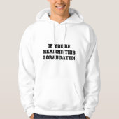 Ik heb gestudeerd. hoodie (Voorkant)