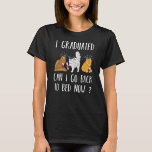 Ik heb gestudeerd... kan ik nu terug naar bed Afst T-shirt