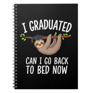 Ik heb gestudeerd... kan ik nu terug naar bed. notitieboek