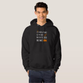 Ik heb gestudeerd... kan ik nu terug naar Bed Oran Hoodie (Voorkant volledig)