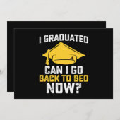 Ik heb gestudeerd... kan ik terug naar het Afstude Kaart (Voorkant / Achterkant)