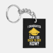 Ik heb gestudeerd... kan ik terug naar het Afstude Sleutelhanger (Voorkant Links)