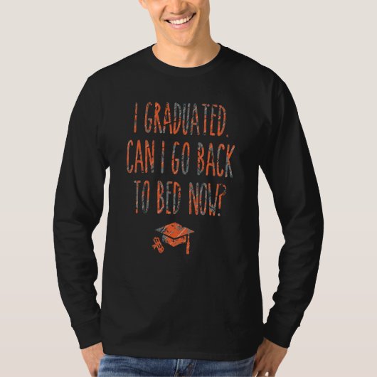 Ik heb gestudeerd... kan ik terug naar het Afstude T-shirt (Voorkant)