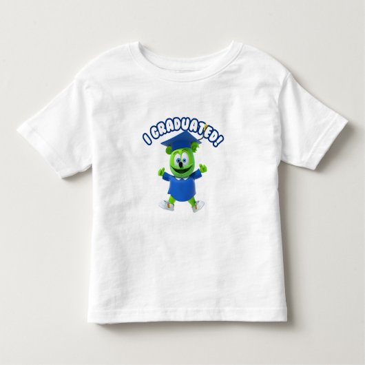 Ik heb gestudeerd. Toddler T-Shirt Gummibar (Voorkant)