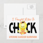 Ik heb gevochten als een overlevingsmiddel tegen b briefkaart (Voorkant / Achterkant)