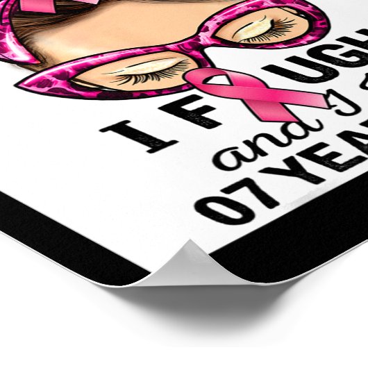 Ik heb gevochten en ik heb 7 jaar gratis rommelige poster (Hoek)