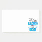 Ik heb gevochten en ik heb Post-it gewonnen. Post-it® Notes (Voorkant)