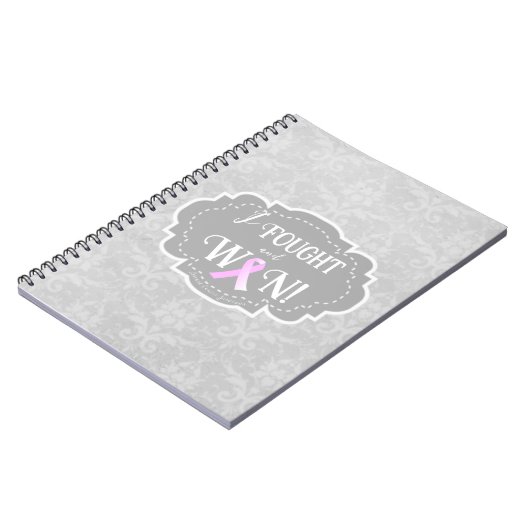 Ik heb gevreesd en gewonnen | Borstkanker Overlevi Notitieboek (Linkerzijde)