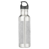 Ik heb gevreesd en gewonnen | Borstkanker Overlevi Waterfles (Achterkant)