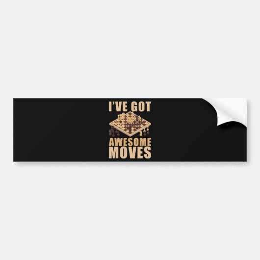 Ik heb Geweldige bewegingsschaap T-shirt Bumpersticker (Voorkant)