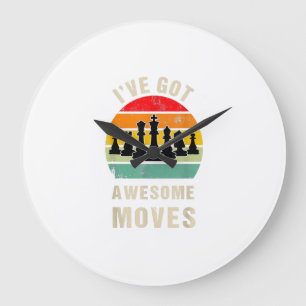 Ik heb Geweldige Moves Chess Player Grote Klok