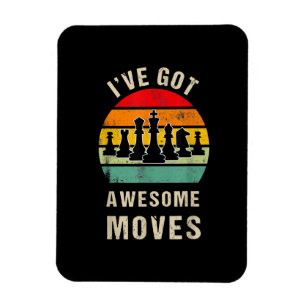 Ik heb Geweldige Moves Chess Player Magneet