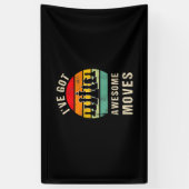 Ik heb Geweldige Moves Chess Player Spandoek (Verticaal)