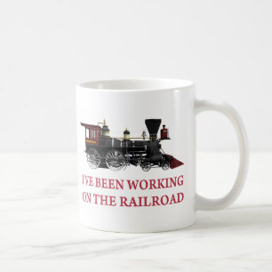 Ik Heb Gewerkt Aan De Spoorlijn Koffiemok