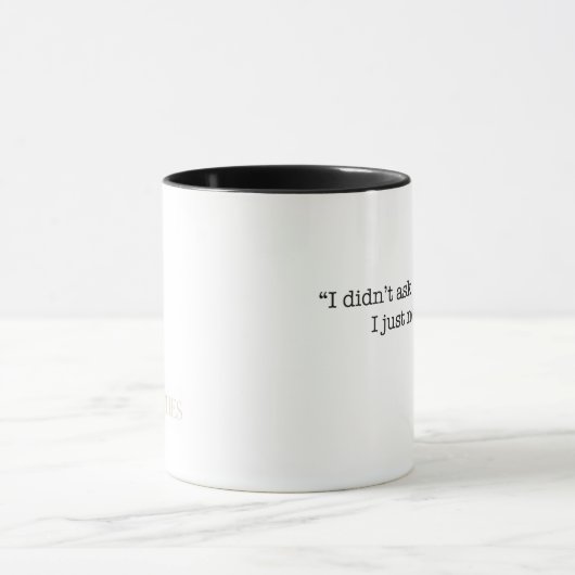 "Ik heb gewoon een drink nodig" Mok (Midden)