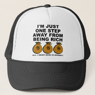 Ik Heb Gewoon Geld Grappige Bal Cap Trucker Hoed Pet