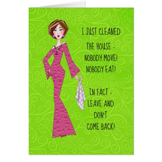 "Ik heb gewoon het huis schoongemaakt... niemand v (Voorkant)