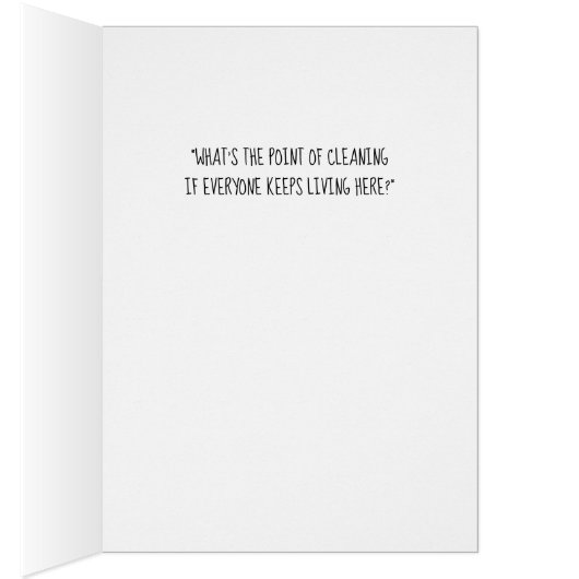 "Ik heb gewoon het huis schoongemaakt... niemand v (Binnen (Rechts))