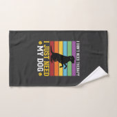 Ik heb gewoon mijn hondentherapie nodig handdoek (Handdoek)
