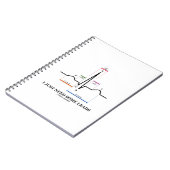 Ik heb gewoon wat hoofden nodig (ECG/EKG-hartslag) Notitieboek (Linkerzijde)