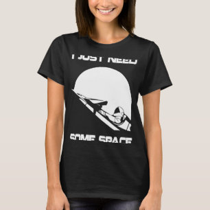 Ik heb gewoon wat ruimte nodig voor Astronauts Moo T-shirt