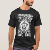 Ik heb gezien dat ik Mongol Genghis Khan ben T-shirt (Voorkant)
