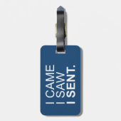 Ik heb gezien dat ik zond bagagelabel (Achterkant verticaal)