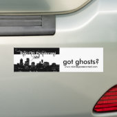 Ik heb Ghosts Cityscape Bumpersticker. Bumpersticker (Op auto)